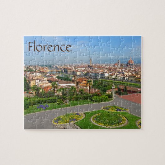 Voorjaarsbloei in Florence Legpuzzel (Horizontaal)