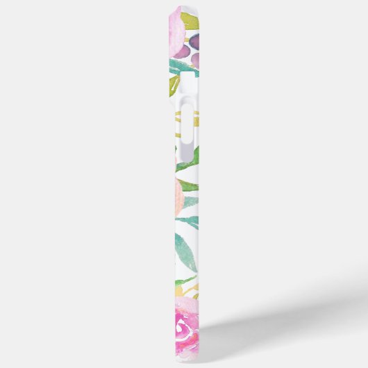 Voorjaarsbloei Waterverf Case-Mate iPhone Case (Achterkant / Links)