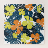 Voorjaarsbloem: bloemtextuur legpuzzel (Horizontaal)