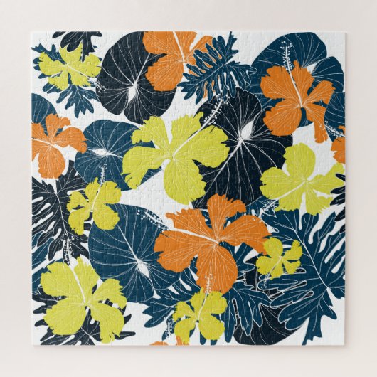 Voorjaarsbloem: bloemtextuur legpuzzel (Verticaal)