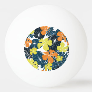 Voorjaarsbloem: bloemtextuur pingpongbal