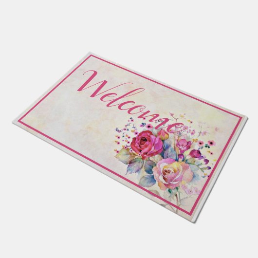 Voorjaarsbloem Deurmat (Schuin)