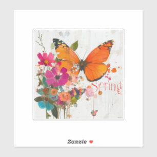 Voorjaarsbloemen, 2025, sticker