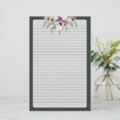 Voorjaarsbloemen, Briefpapier (Staand voorkant)