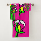 Voorjaarsbloemen grillig 41 bad handdoek (Insitu)