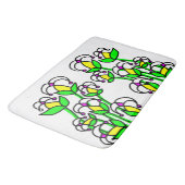 Voorjaarsbloemen grillig 41 badmat (Gekanteld)