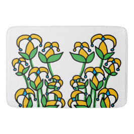 Voorjaarsbloemen grillig 41 badmat