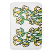 Voorjaarsbloemen grillig 41 badmat (Voorkant Verticaal)