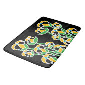 Voorjaarsbloemen grillig 41 badmat (Gekanteld)