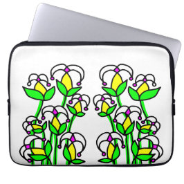 Voorjaarsbloemen grillig 41 laptop sleeve