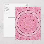 Voorjaarsbloemen Kaleidoscoop Briefkaart (Voorkant / Achterkant)