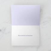 Voorjaarsbloemen met regendruppels kaart (Binnen)