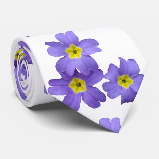 Voorjaarsbloemen Stropdas (Opgerold)