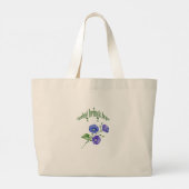 Voorjaarsbloemen Tas (Achterkant)