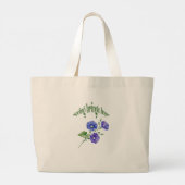Voorjaarsbloemen Tas (Achterkant)
