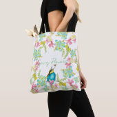 Voorjaarsbloemen waterverf tote bag (Dichtbij)