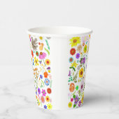 Voorjaarsbloemenharmonie Papieren Bekers (Rechts)