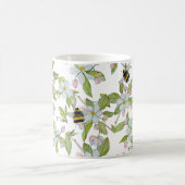 Voorjaarsbloesems en hommels koffiemok (Center)