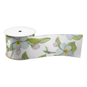 Voorjaarsbloesems en hommels satijnen lint (Spoel)