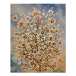  voorjaarsbloesems perfect poster