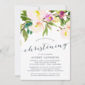 voorjaarsblos | doopuitnodiging kaart (Voorkant)