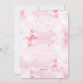 Voorjaarsboeket in Watering Can Vrijgezellenfeest Kaart (Achterkant)