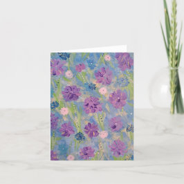 Voorjaarsboeket Note Kaart
