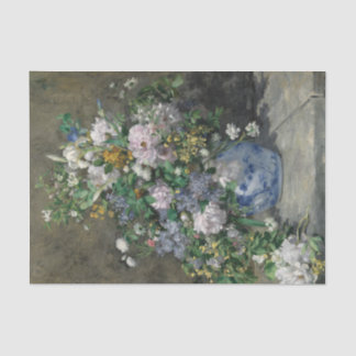 Voorjaarsboeket van Auguste Renoir Tissuepapier