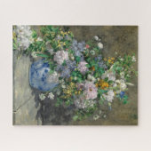 Voorjaarsboeket van Pierre-Auguste Renoir Legpuzzel (Horizontaal)