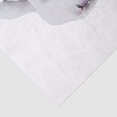 VoorjaarsBoerderij Bunny Floral Waterverf Tissuepapier (Detail)