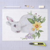 VoorjaarsBoerderij Bunny Floral Waterverf Tissuepapier (Craft)