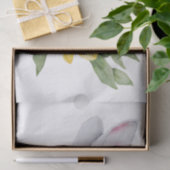 VoorjaarsBoerderij Bunny Floral Waterverf Tissuepapier (Geschenk)