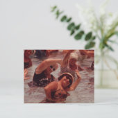 Voorjaarsbreuk - Vintage Briefkaart (Staand voorkant)