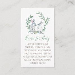 Voorjaarsbundelboek voor de uitnodiging tot Baby Informatiekaartje