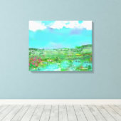 Voorjaarscampagne Canvas Afdruk (Insitu (Houten vloer))