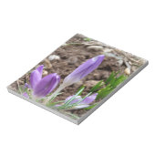 Voorjaarscrocussen Notitieblok (Linkerzijde)