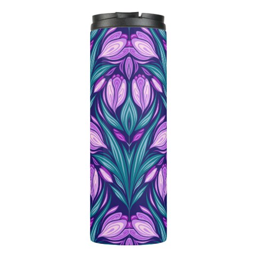 Voorjaarscrocussen Thermosbeker (Achterkant)