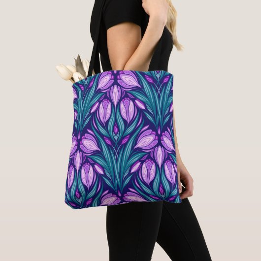 Voorjaarscrocussen Tote Bag (Dichtbij)