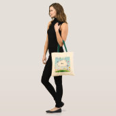 Voorjaarsdag tote bag (Voorkant (model))