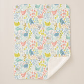 Voorjaarsdeegdieren Sherpa Deken (Voorkant)