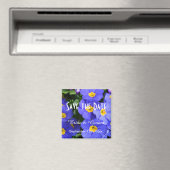  voorjaarse blauwe tuinbloem met uitzondering van  magneet (Insitu (Vaatwasser))