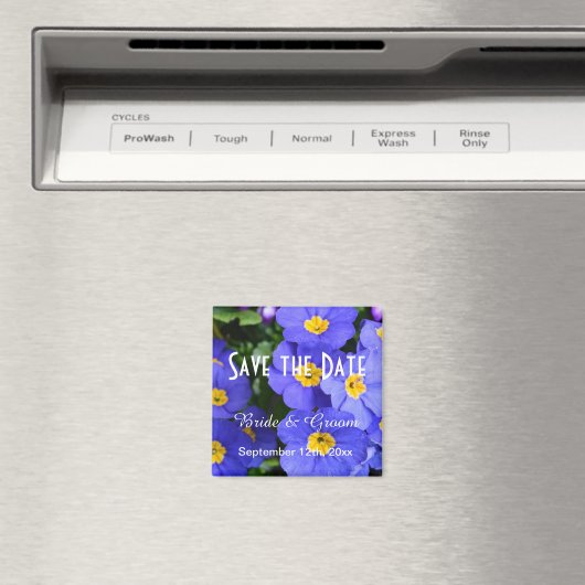  voorjaarse blauwe tuinbloem met uitzondering van  magneet (Insitu (Vaatwasser))