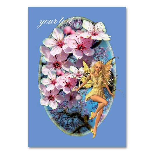 Voorjaarsfee Kaart (Voorkant)