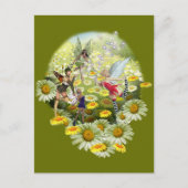 Voorjaarsfeeën Briefkaart (Voorkant)