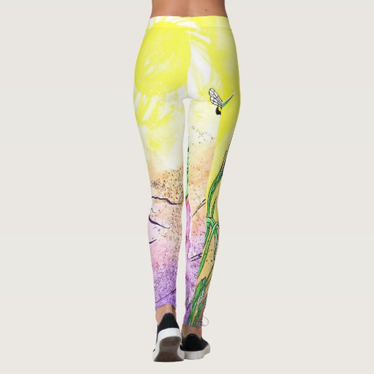 Voorjaarsfeiale Leggings (Achterkant)