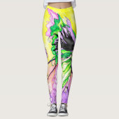 Voorjaarsfeiale Leggings (Voorkant)