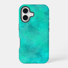 voorjaarsgroene Waterverf iPhone 16 Hoesje