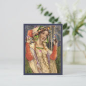 Voorjaarsgrond Briefkaart (Staand voorkant)