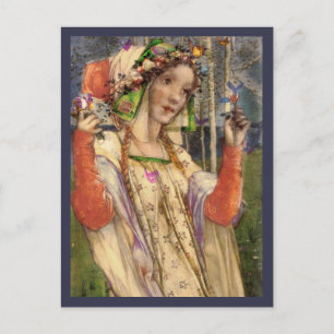 Voorjaarsgrond Briefkaart