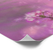 Voorjaarsillustratie mooie Fantasy-vrouw met p Poster (Hoek)